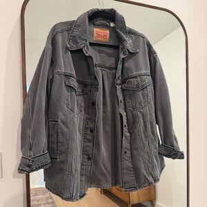 Levis Black Jean Jacket